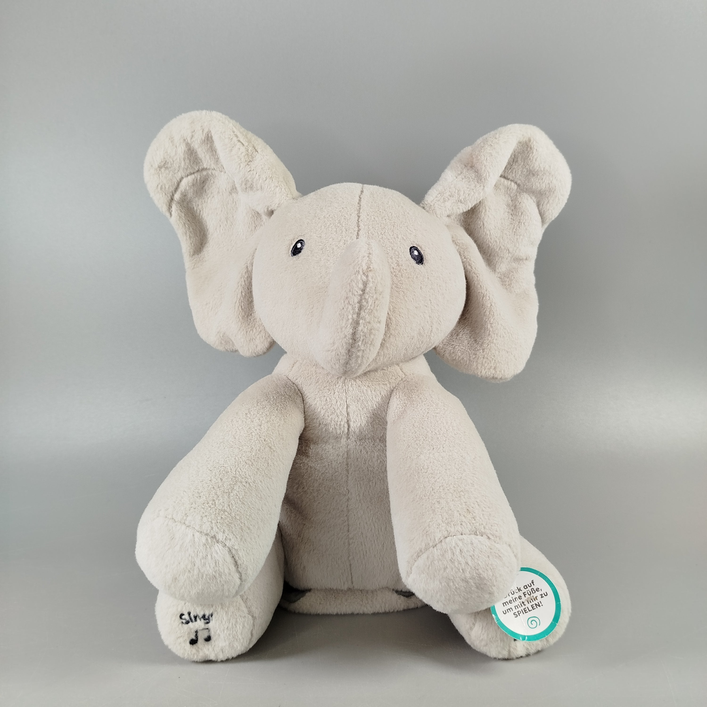 Baby GUND Plüschelefant - Musik & Spiel, für Kleinkinder